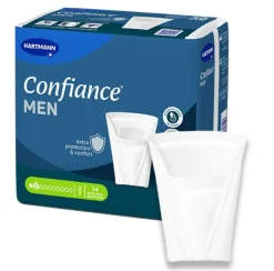 Confiance Men protections anatomiques 2 gouttes Hartmann - sachet de 14 protections absorbantes