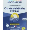 Confort digestif Citrate de bétaïne Calcium arôme citron Juvamine - boite de 24 comprimés effervescents