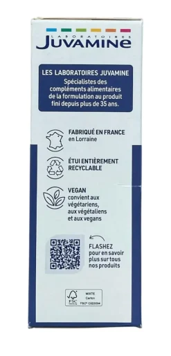 Confort digestif Citrate de bétaïne Calcium arôme citron Juvamine - boite de 24 comprimés effervescents
