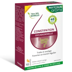 Constipation occasionnelle Phytosun Arôms - boîte de 10 sachets poudre