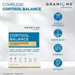 Cortisol balance action complète Granions - boite de 60 comprimés
