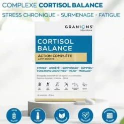 Cortisol balance action complète Granions - boite de 60 comprimés
