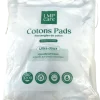 Cotons pads rectangles de coton LMP care - sachet de 200 cotons 8x10cm