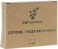 Cotons tiges en bambou Cap Bambou