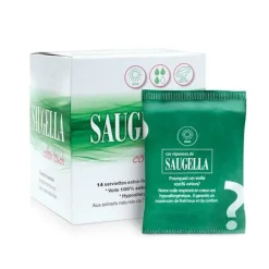 Cotton touch serviette extra-fine avec ailettes jour Saugella