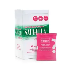 Cotton touch serviette extra-fine Saugella - boite de 40 protège-slips