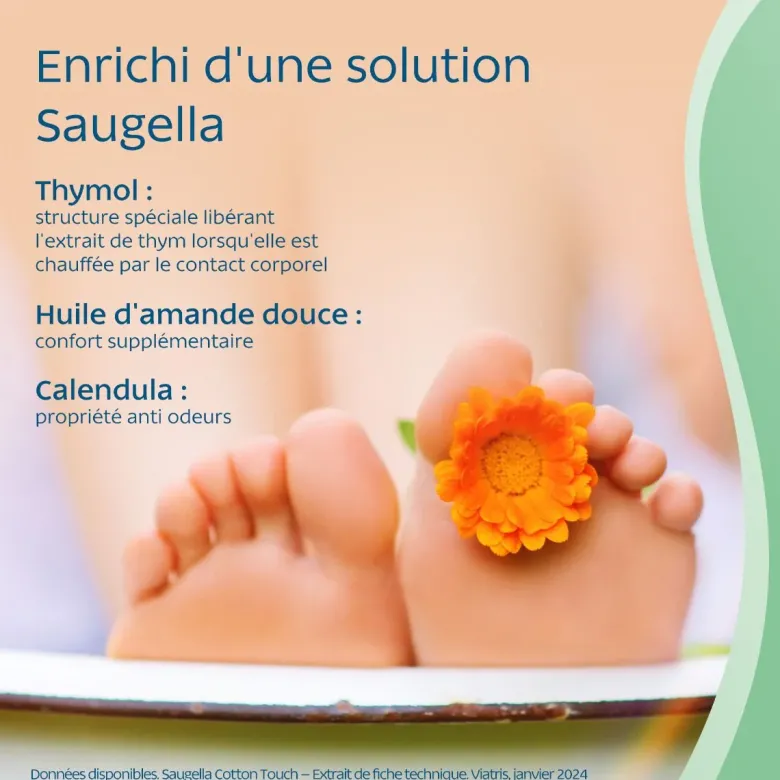 Cotton Touch Tampons hygiéniques super Saugella - boîte de 16 tampons