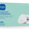 Coussinets d'allaitement extra fins Mam - boite de 105 coussinets