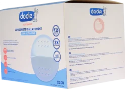 Coussinets d'Allaitement Ultra-fins Dodie - boîte de 100 coussinets