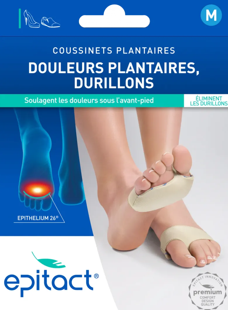 Coussinets plantaires M Epitact - 1 paire