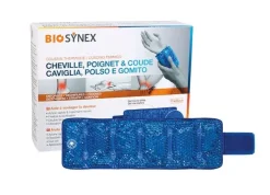 Coussin thermique cheville poignet et coude Biosynex - un coussin de 11x35cm