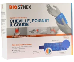 Coussin thermique genou Biosynex - un coussin thermique de 22x30cm