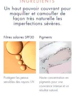 Couvrance crème de teint compacte confort beige 2.5 g Avène - Poudrier de 10 g