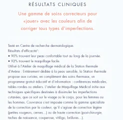 Couvrance crème de teint compacte confort beige 2.5 g Avène - Poudrier de 10 g