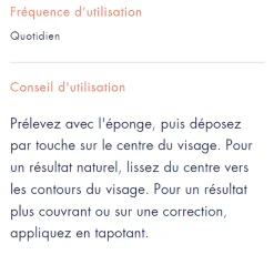 Couvrance crème de teint compacte confort beige 2.5 g Avène - Poudrier de 10 g