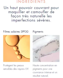 Couvrance Crème de teint compacte naturel 2.0 SPF 30 Avène - poudrier de 10 g