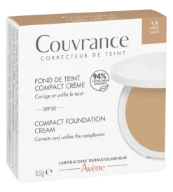 Couvrance fond de teint compact crème Avène - poudrier de 8,5g