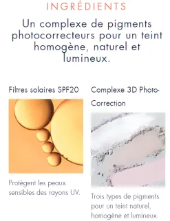 Couvrance fond de teint correcteur fluide Avène - Tube de 30 ml