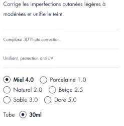 Couvrance fond de teint correcteur fluide Avène - Tube de 30 ml