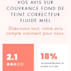 Couvrance fond de teint correcteur fluide Avène - Tube de 30 ml