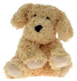Cozy peluche bouillotte chien Soframar - 1 peluche de 27 cm