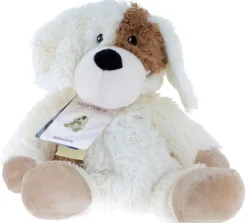 Cozy peluche bouillotte chien Soframar - 1 peluche de 30 cm