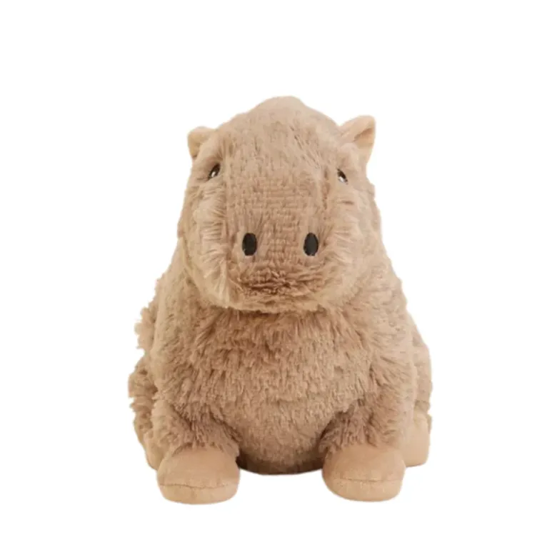 Cozy peluche bouillotte déhoussable Warmies Capybara Soframar - 1 bouillotte de 30 cm