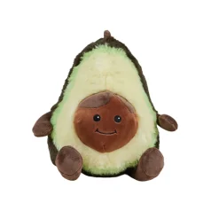 Cozy peluche bouillotte déhoussable Warmies Avocat Soframar - 1 bouillotte de 34 cm