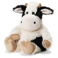 Cozy peluche bouillotte déhoussable vache Soframar - 1 bouillotte de 25 cm