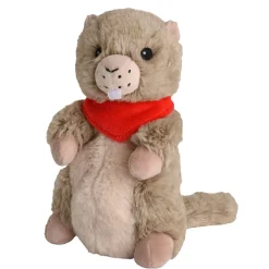 Cozy peluche bouillotte Marmotte Soframar - 1 peluche de 25 cm