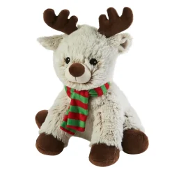 Cozy peluche bouillotte renne Soframar - 1 peluche de 30 cm