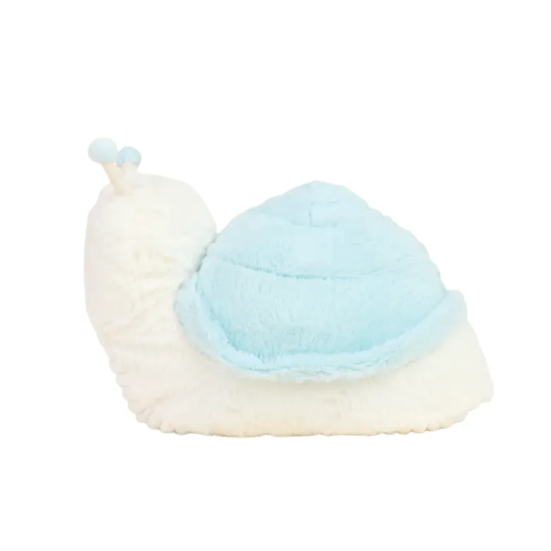 Cozy peluche bouillotte Warmies Escargot Soframar - 1 bouillotte de 19 cm