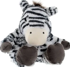 Cozy peluche bouillotte Zèbre Soframar - 1 peluche de 30 cm