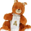 Cozy Peluches Bouillotte Écureuil Soframar - 1 peluche de 30 cm