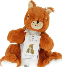 Cozy Peluches Bouillotte Écureuil Soframar - 1 peluche de 30 cm