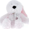 Cozy peluches bouillotte Lapin Rose Soframar - 1 peluche de 30 cm