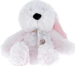 Cozy peluches bouillotte Lapin Rose Soframar - 1 peluche de 30 cm
