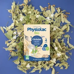 Céréales nuit bio dès 4 mois Physiolac - boîte de 200 g