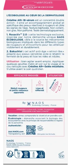 Créaline AR+ Bi-Sérum Bioderma - flacon-pipette de 30ml