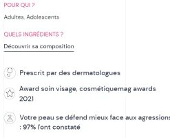 Créaline défensive Crème active apaisante Bioderma - tube de 40ml