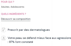 Créaline défensive riche crème active apaisante Bioderma - tube de 40ml