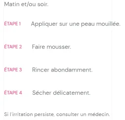 Créaline gel moussant Bioderma