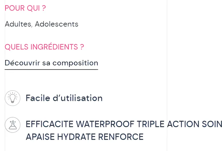Créaline H2O yeux Biphase micellaire démaquillant waterproof Bioderma - flacon de 125 ml
