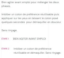 Créaline H2O yeux Biphase micellaire démaquillant waterproof Bioderma - flacon de 125 ml
