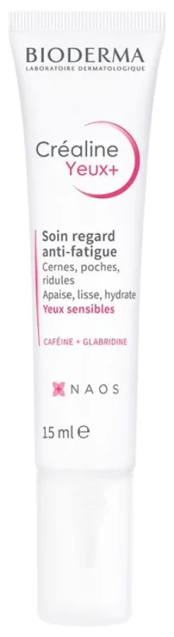 Créaline yeux+ soin regard anti-fatigue Bioderma - tube de 15 ml