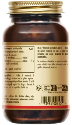 Cranberry canneberge Solgar - boite de 60 gélules