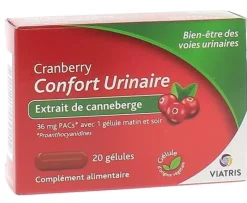 Cranberry Confort urinaire Viatris – 20 gélules