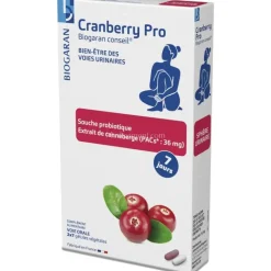 Cranberry Pro Biogaran - boite de 14 gélules