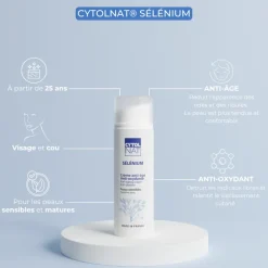 Crème Anti-âge Anti-oxydante Selenium Cytolnat - tube de 50 ml