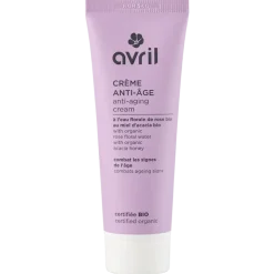 Crème anti-âge bio Avril - tube de 50 ml